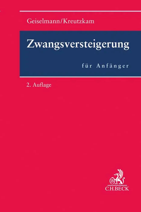 Buchcover von 'Zwangsversteigerung für Anfänger' - Taschenbuch von Stefan Geiselmann