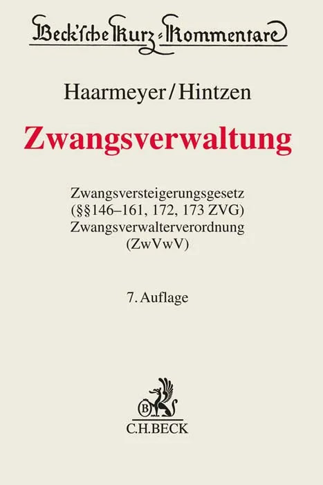 Buchcover von 'Zwangsverwaltung' - Gebundene Ausgabe von Udo Hintzen
