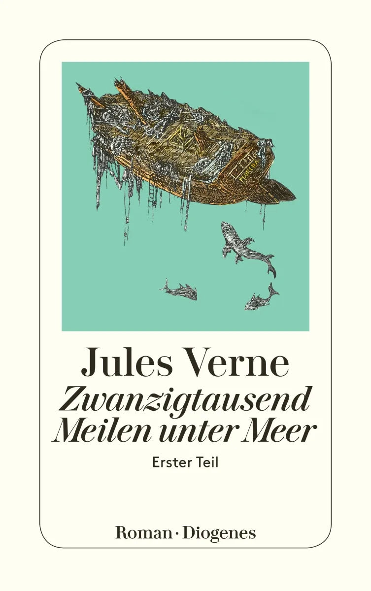 Buchcover von 'Zwanzigtausend Meilen unter Meer' - Taschenbuch von Jules Verne