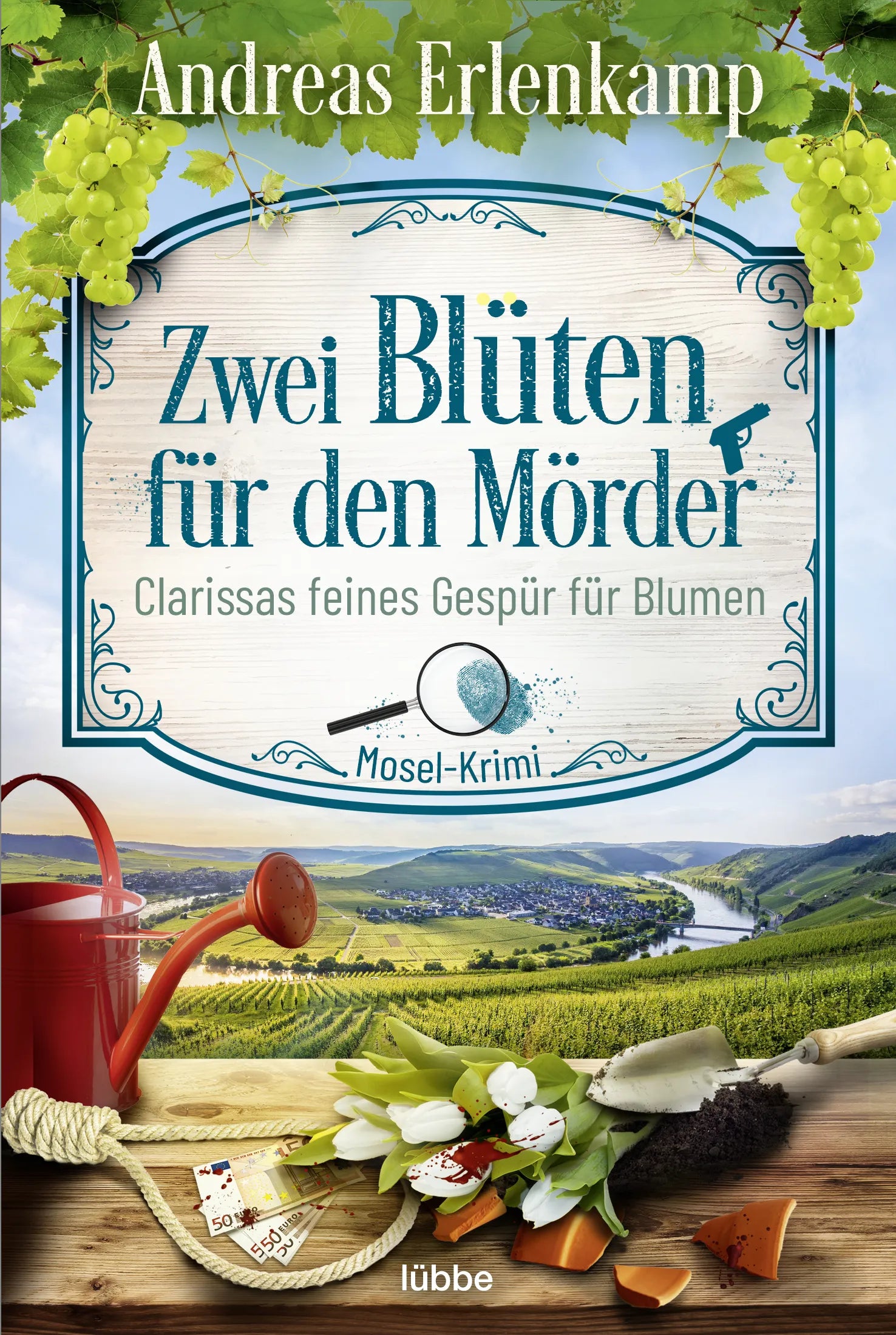 Buchcover von 'Zwei Blüten für den Mörder' - Taschenbuch von Andreas Erlenkamp