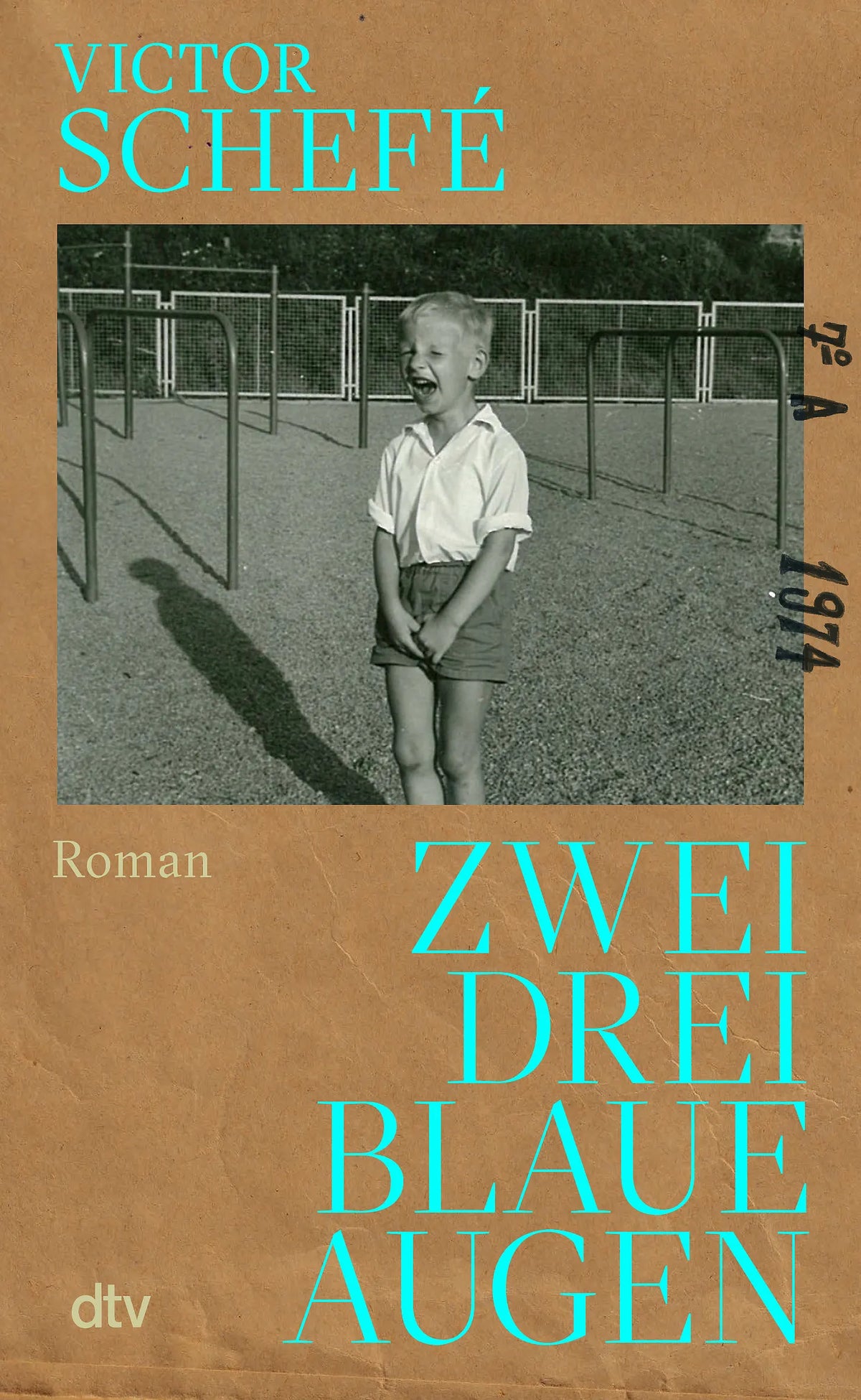 Cover: Zwei, drei blaue Augen (Hardcover) von Victor Schefé