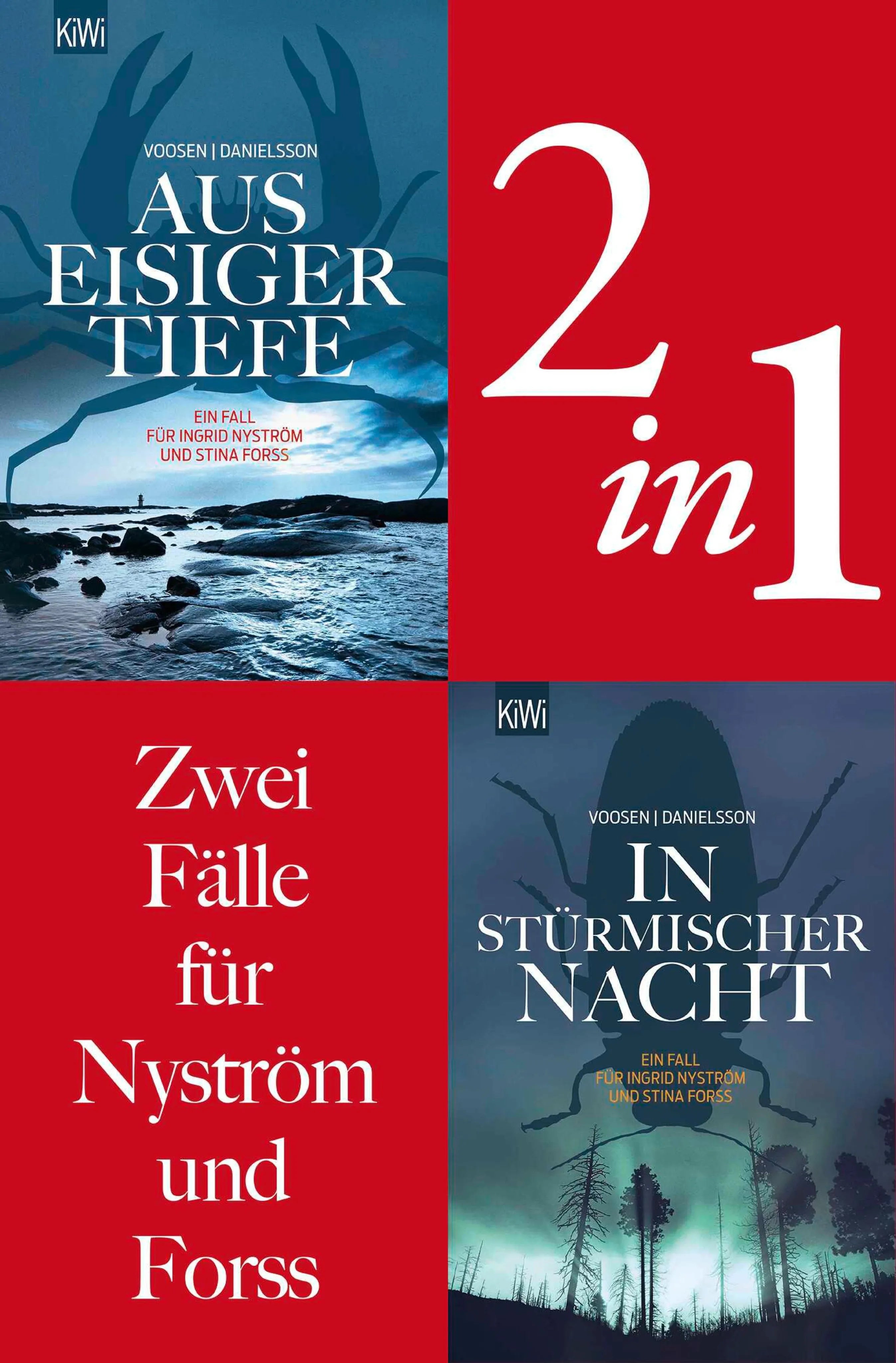 Cover: Zwei Fälle für Ingrid Nyström und Stina Forss (E-Book) von Roman Voosen