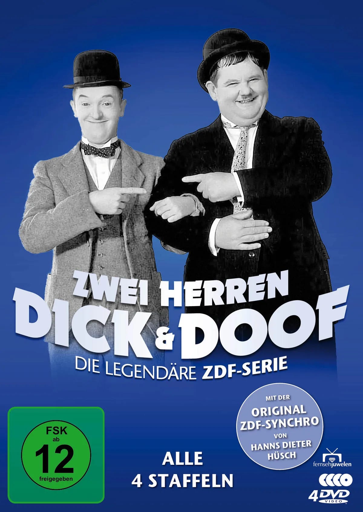 Zwei Herren Dick und Doof  [4 DVDs] - DVD