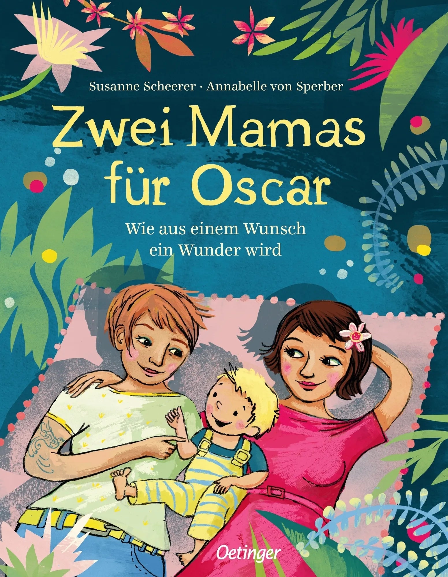 Buchcover von 'Zwei Mamas für Oscar' - Gebundene Ausgabe von Susanne Scheerer