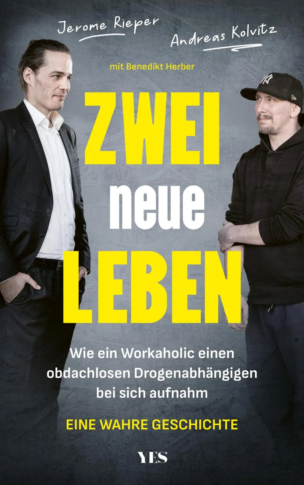 Buchcover von 'Zwei neue Leben' - Taschenbuch von Jerome Rieper