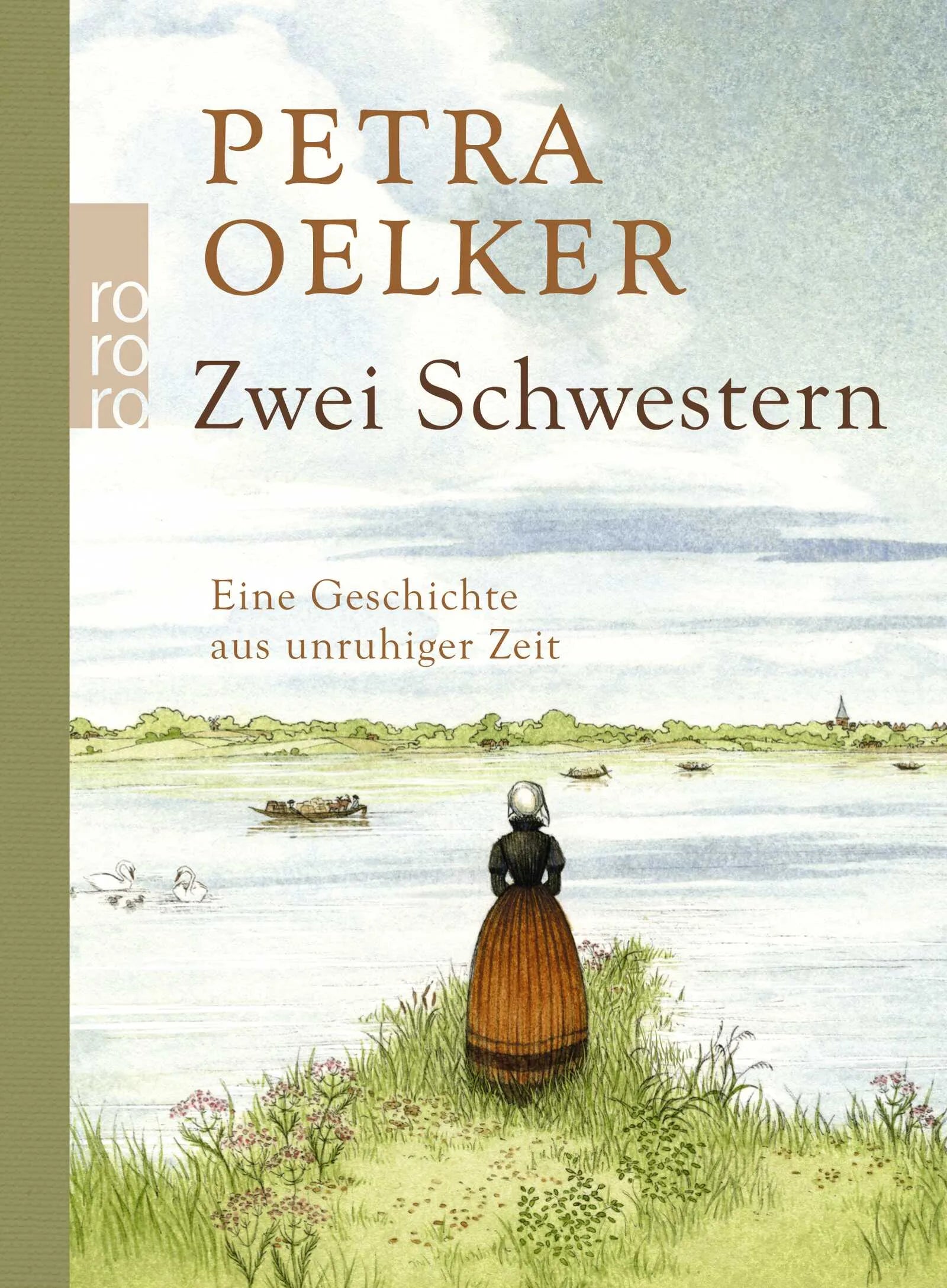 Buchcover von 'Zwei Schwestern' - Gebundene Ausgabe von Petra Oelker