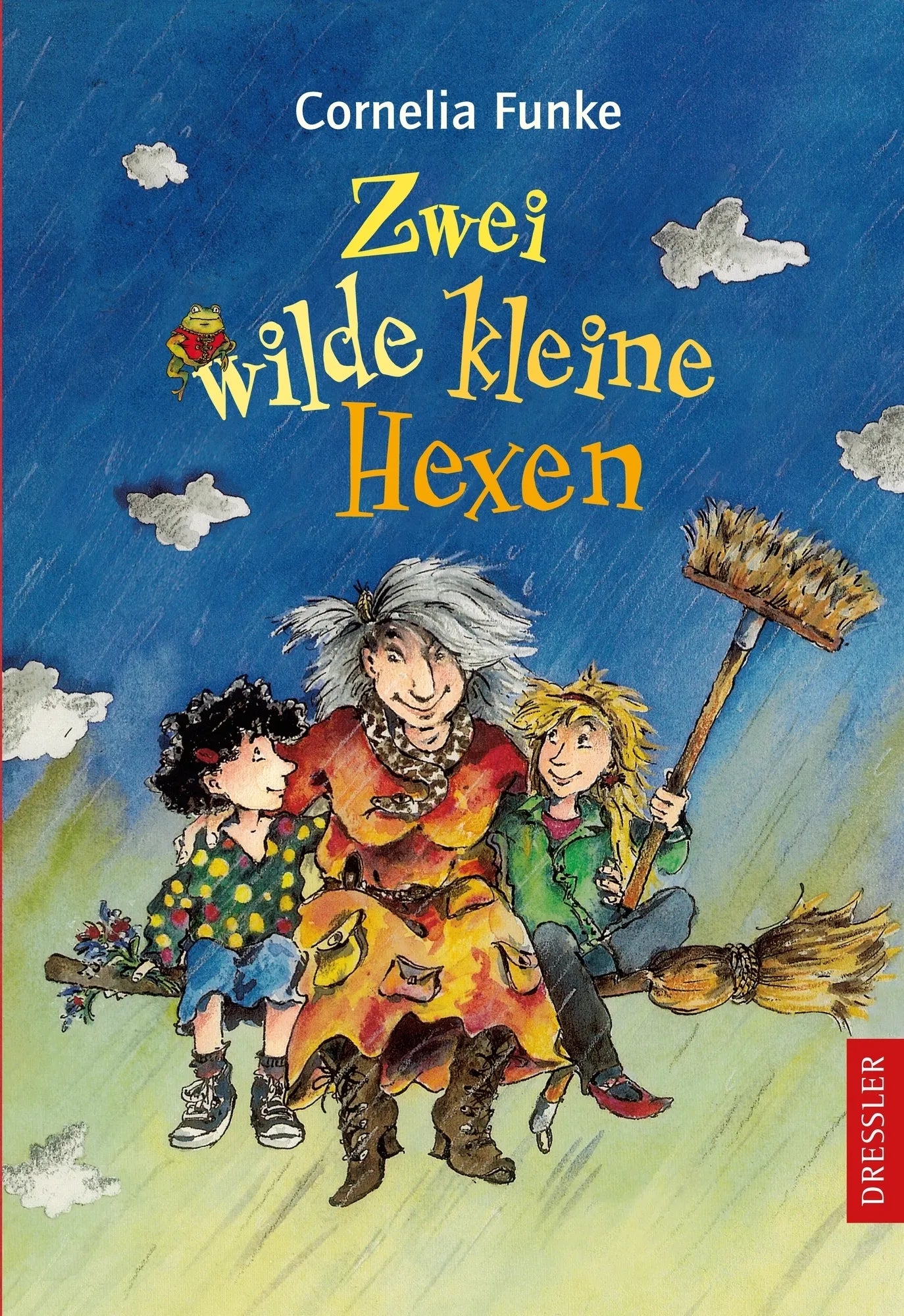 Buchcover von 'Zwei wilde kleine Hexen' - Gebundene Ausgabe von Cornelia Funke