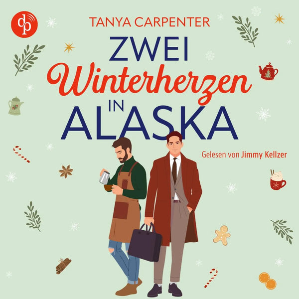 Zwei Winterherzen in Alaska