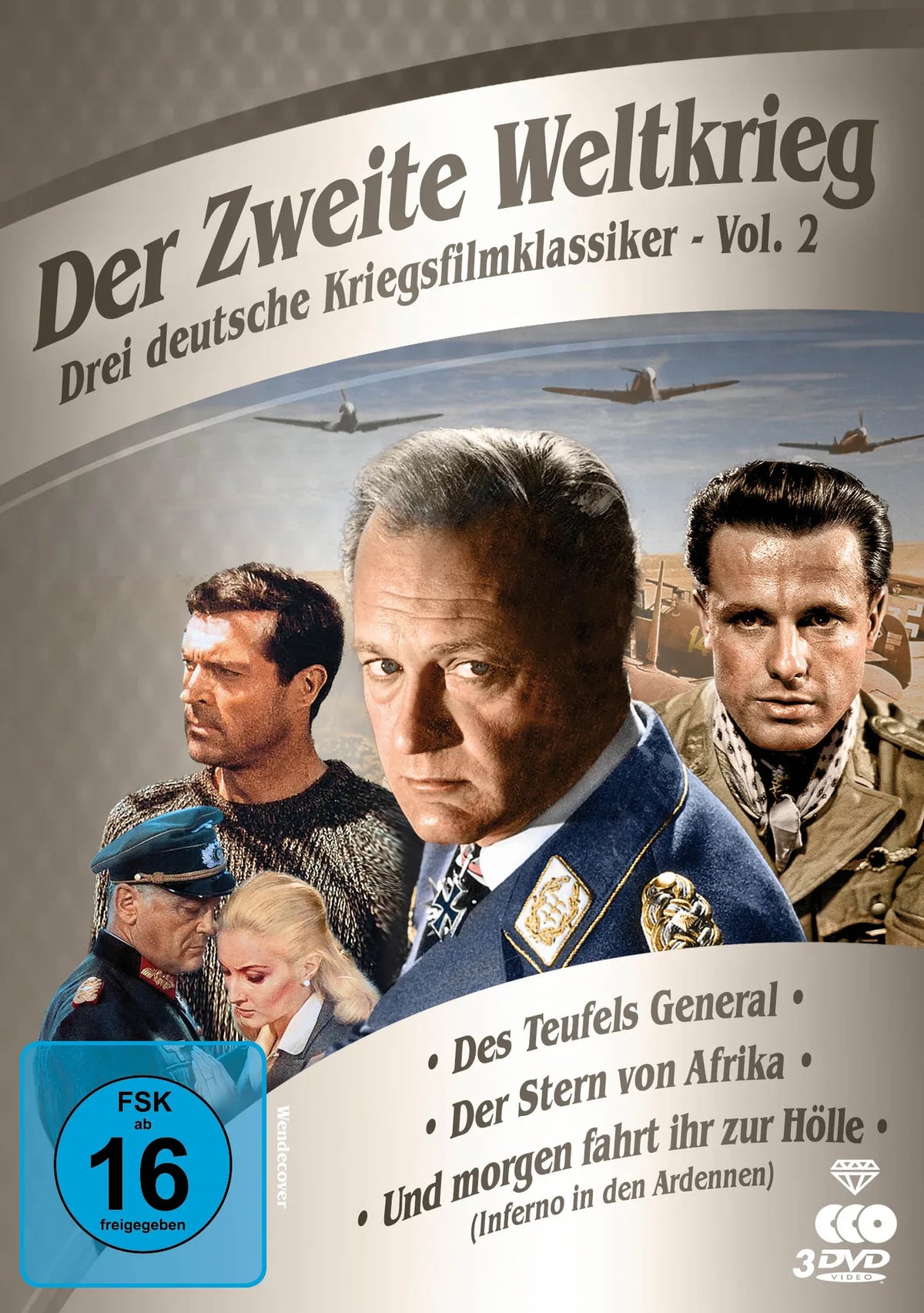 DVD-Cover: Zweiter-Weltkrieg-Box Vol. 2. Regie: Helmut Käutner