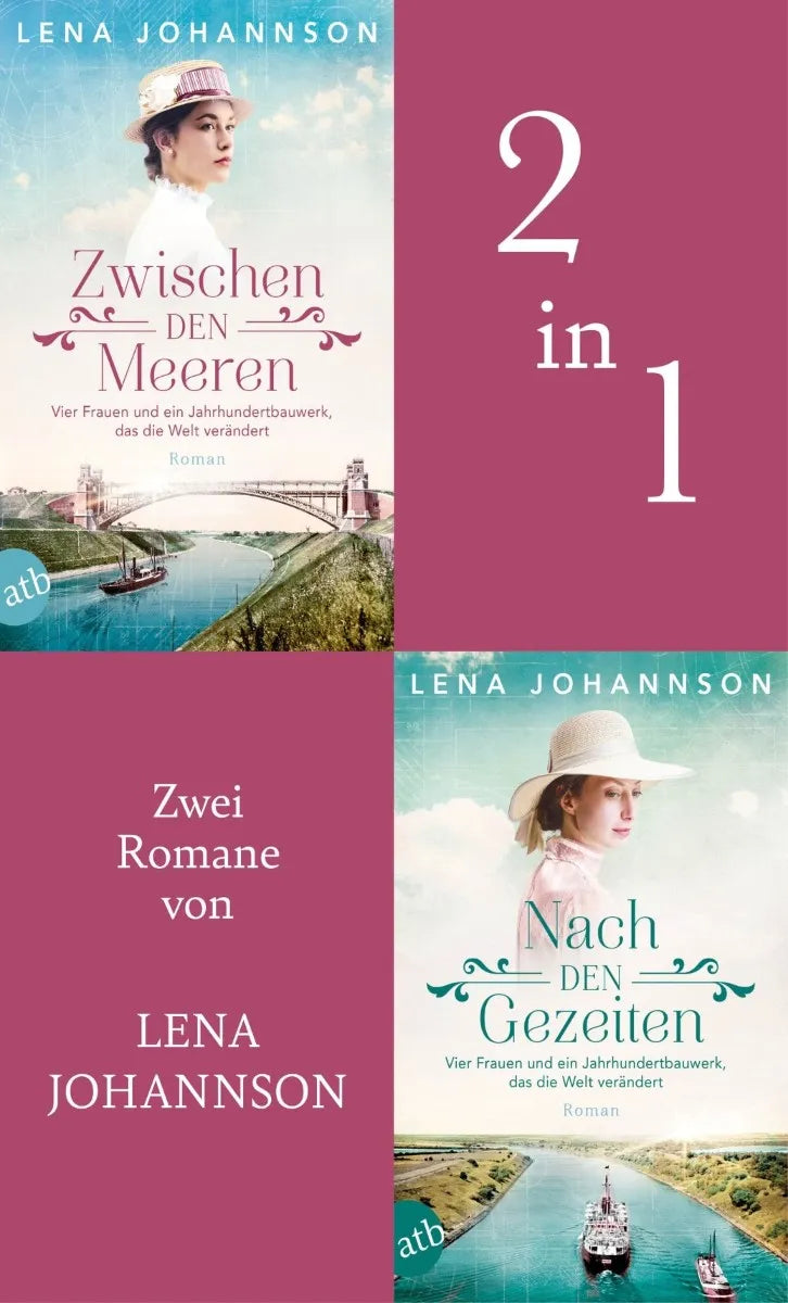 Cover: Zwischen den Meeren & Nach den Gezeiten (E-Book) von Lena Johannson