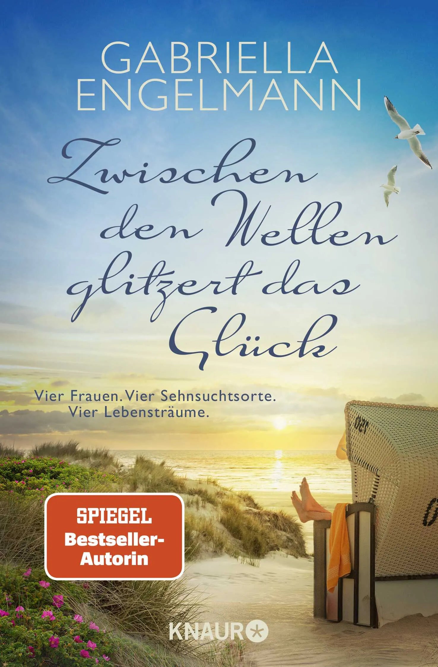 Buchcover von 'Zwischen den Wellen glitzert das Glück' - Taschenbuch von Gabriella Engelmann