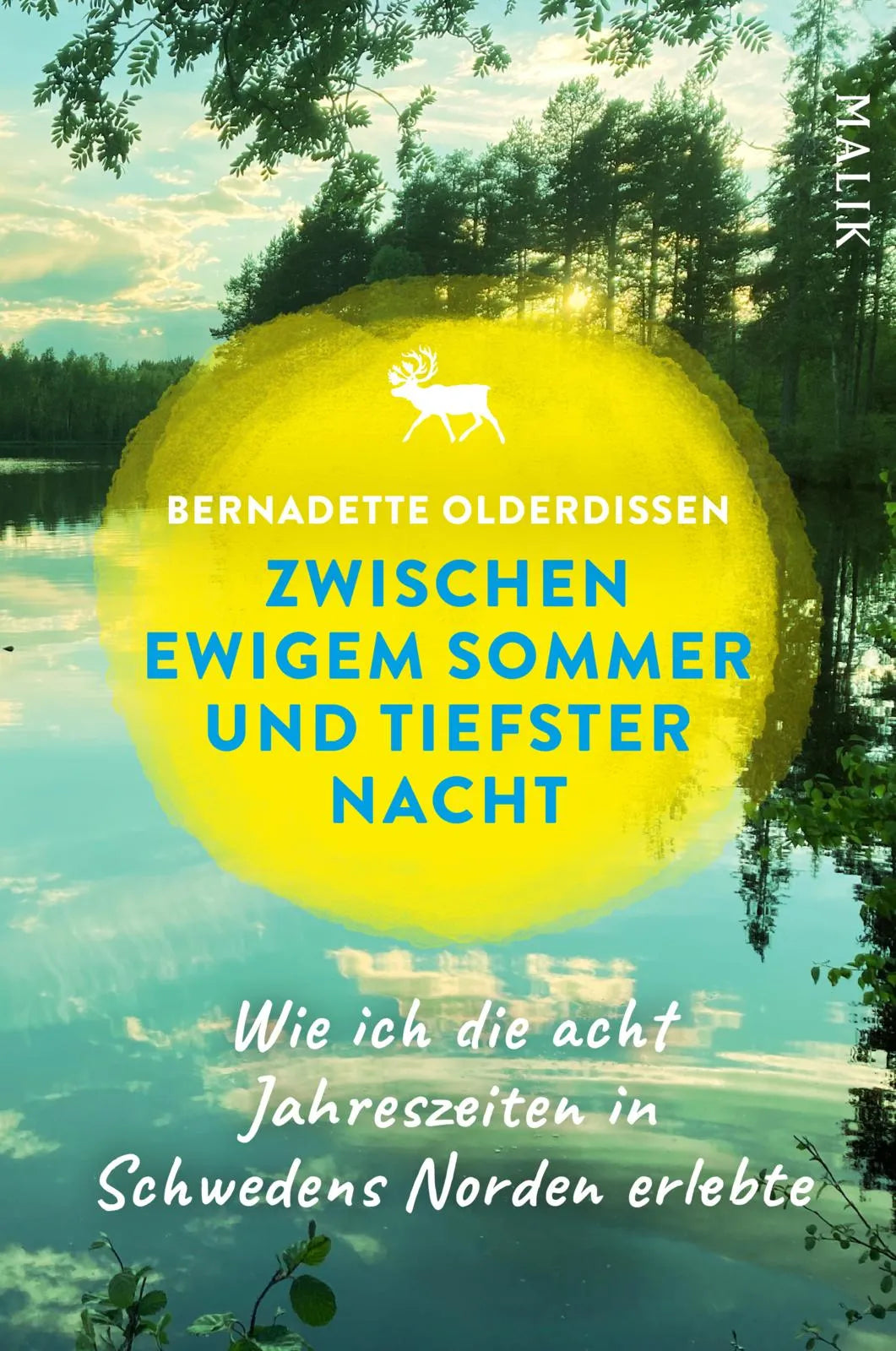 Buchcover von 'Zwischen ewigem Sommer und tiefster Nacht' - Paperback von Bernadette Olderdissen