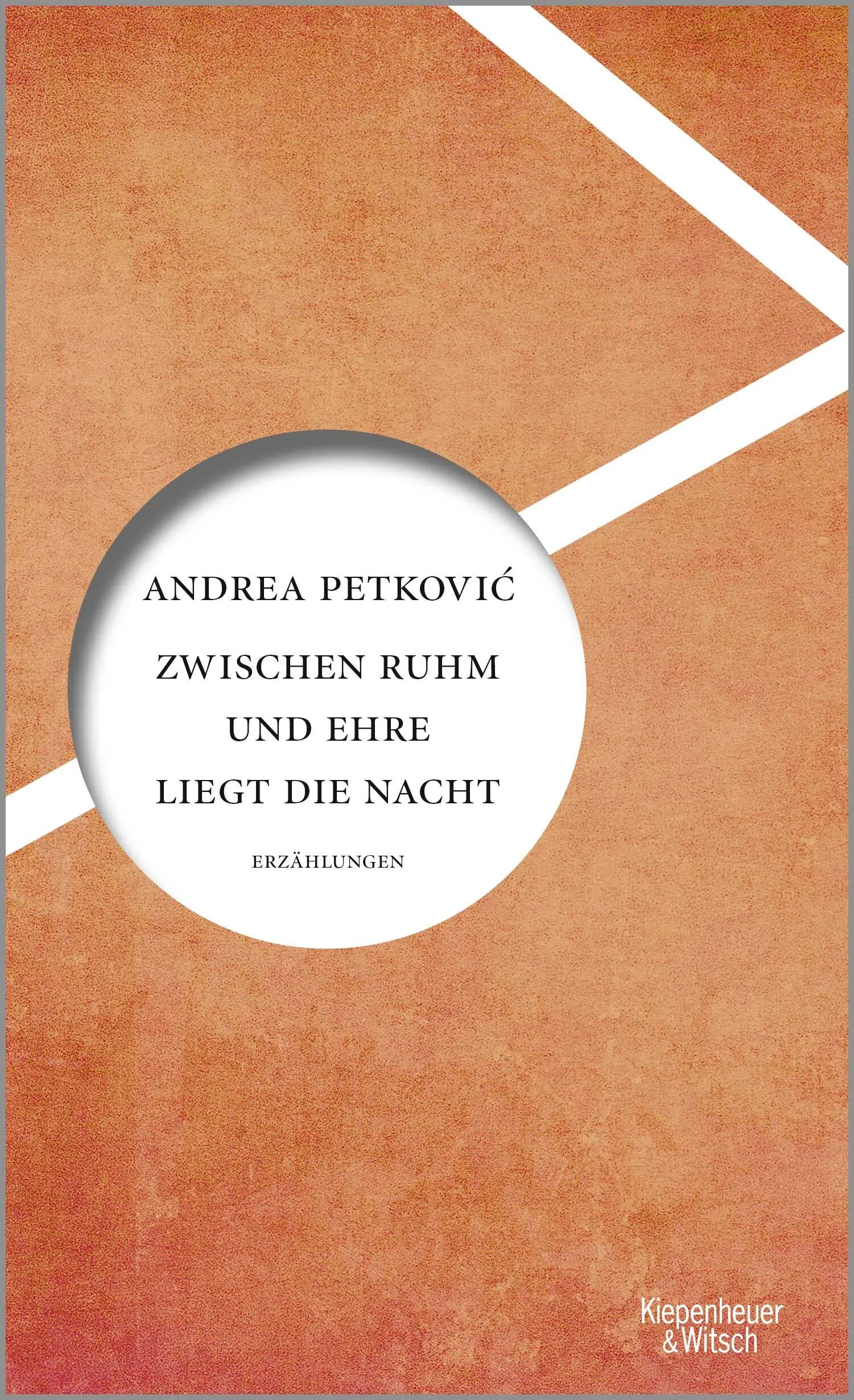 Buchcover von 'Zwischen Ruhm und Ehre liegt die Nacht' - Gebundene Ausgabe von Andrea Petković