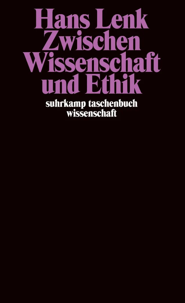 Buchcover von 'Zwischen Wissenschaft und Ethik' - Taschenbuch von Hans Lenk