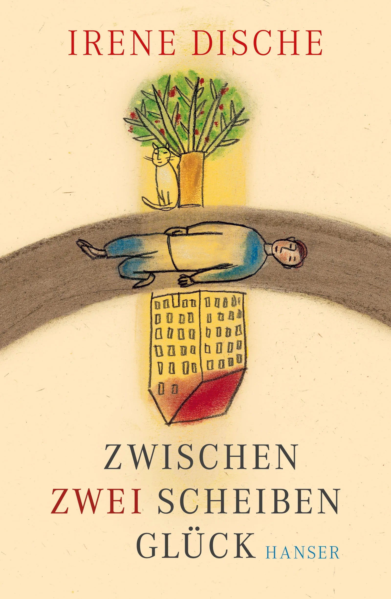 Buchcover von 'Zwischen zwei Scheiben Glück' - Gebundene Ausgabe von Irene Dische