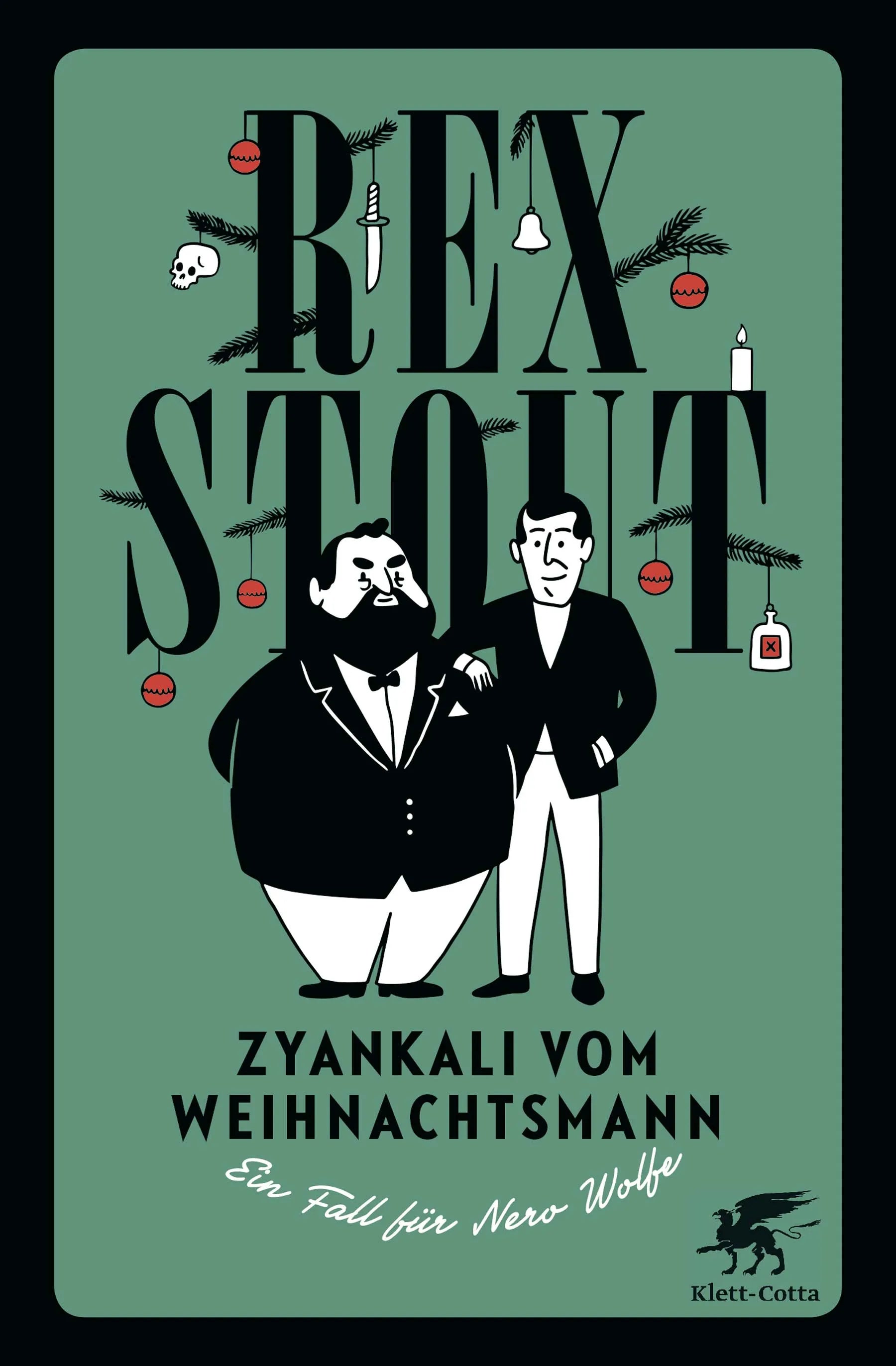 Buchcover von 'Zyankali vom Weihnachtsmann' - Gebundene Ausgabe von Rex Stout