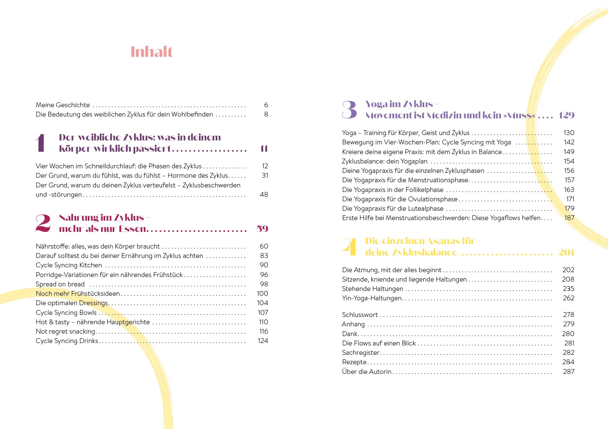 Innenansicht von 'Zyklus in Balance' - Taschenbuch